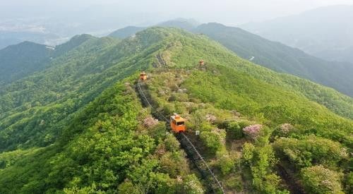 함양 대봉산 모노레일 