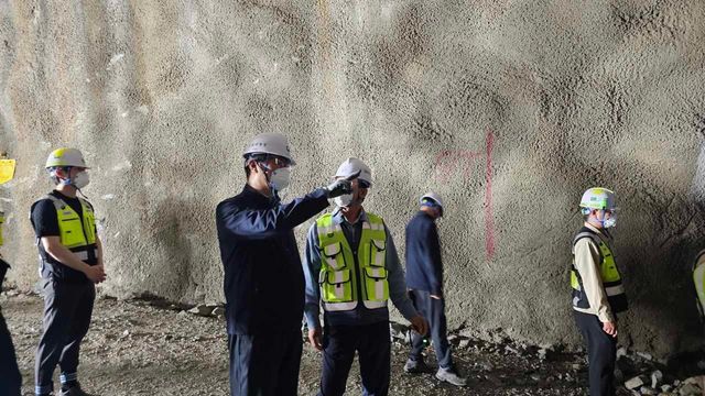 고용노동부 강원지청, 동서고속철도 터널 공사장 안전 점검