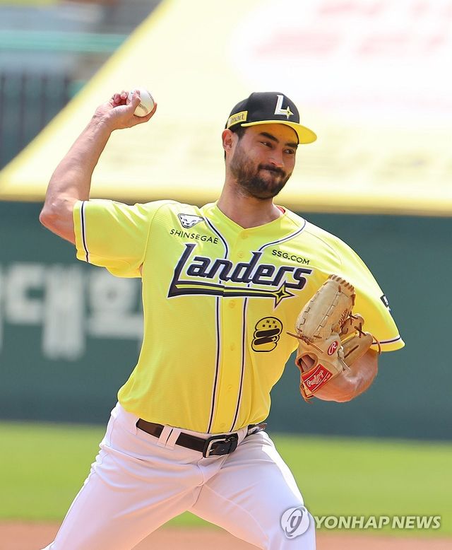 SSG 선발 투수 화이트