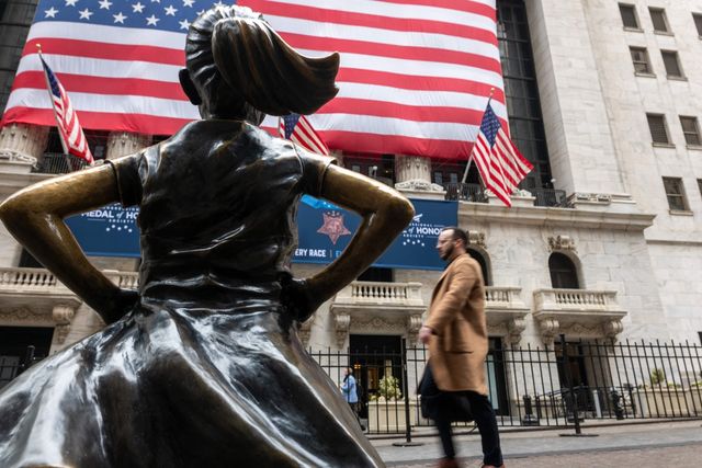 미국 뉴욕 월스트리트 