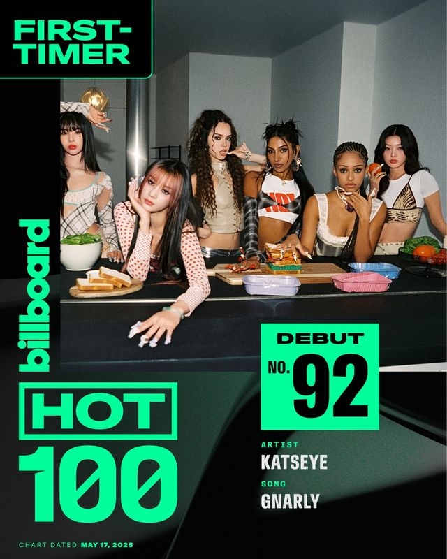 캣츠아이 '날리'로 빌보드 '핫 100' 첫 진입