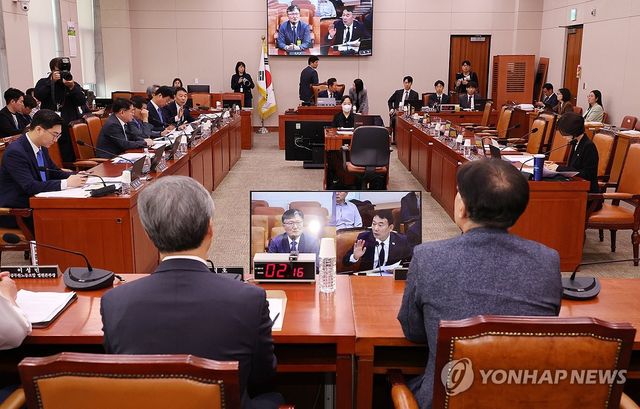 국민의힘 불참속 진행되는 사법부 대선개입 의혹 진상규명 청문회