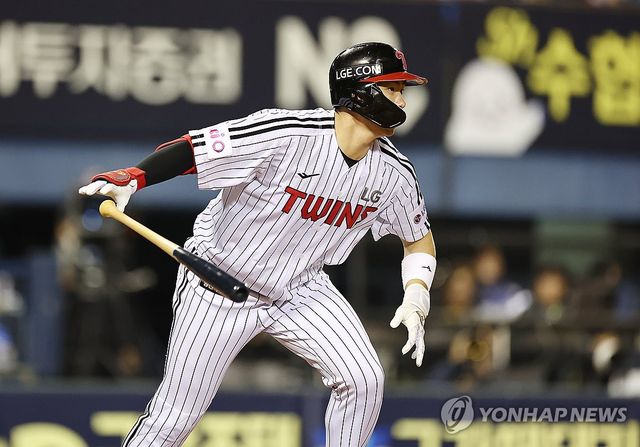 홍창기, 적시타