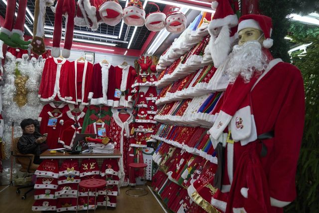 지난달 10일 중국 저장성 이우 시장 