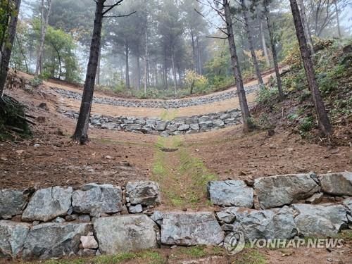 평창군, 산사태 피해지 복구 완료