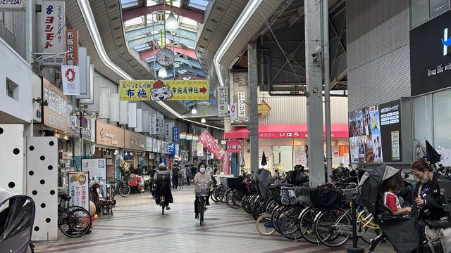 활기 되찾은 후세역 앞 상점가