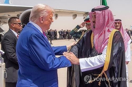 트럼프 대통령과 무함마드 빈 살만 사우디 왕세자