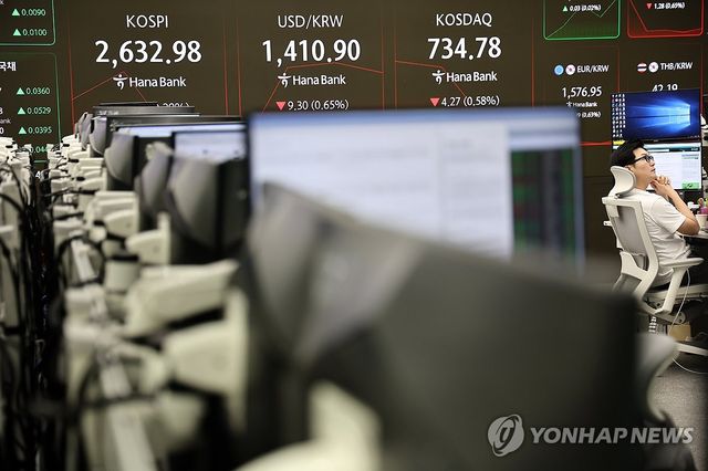 코스피 2,630대서 소폭 약세로 출발