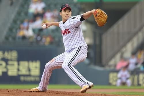 LG의 선발투수 임찬규