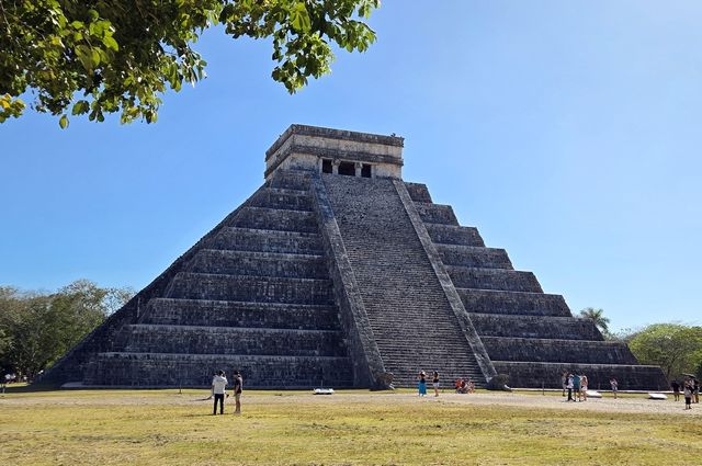 멕시코 치첸이트사 엘카스티요 피라미드