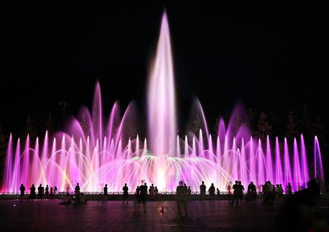 내장산 워터파크 음악분수