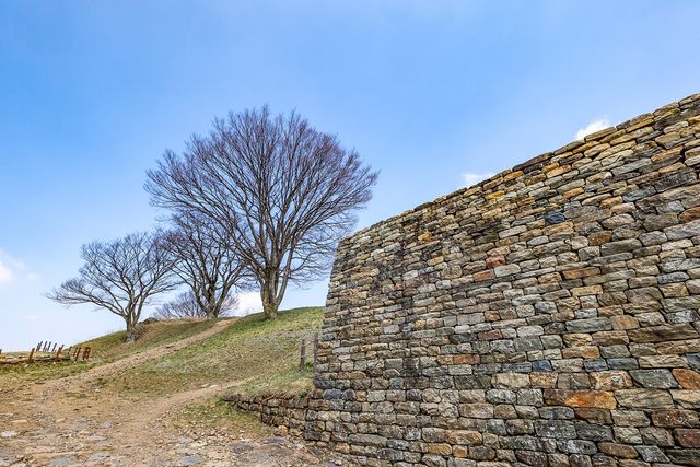 계족산성 성벽 [사진/임헌정 기자]