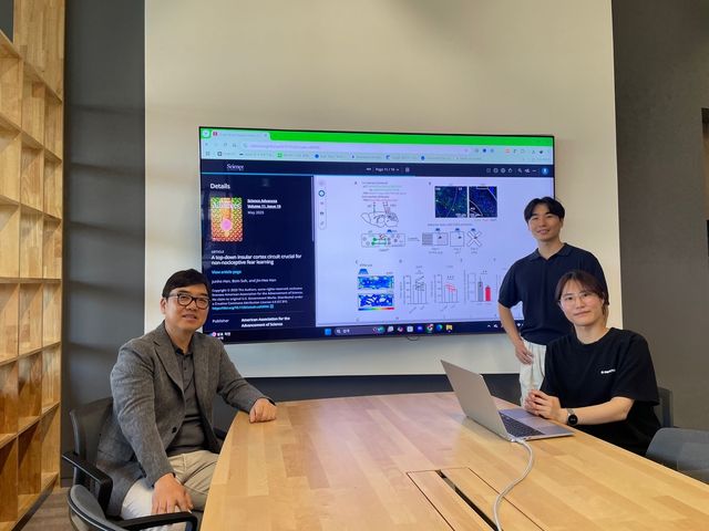 심리적 공포 기억 회로 규명한 KAIST 연구팀 