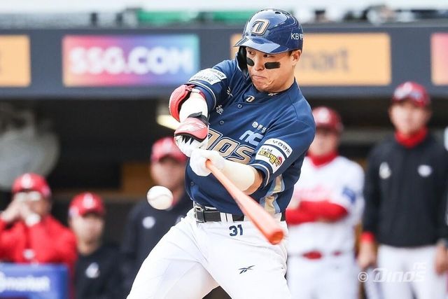 손아섭의 경기 모습. 