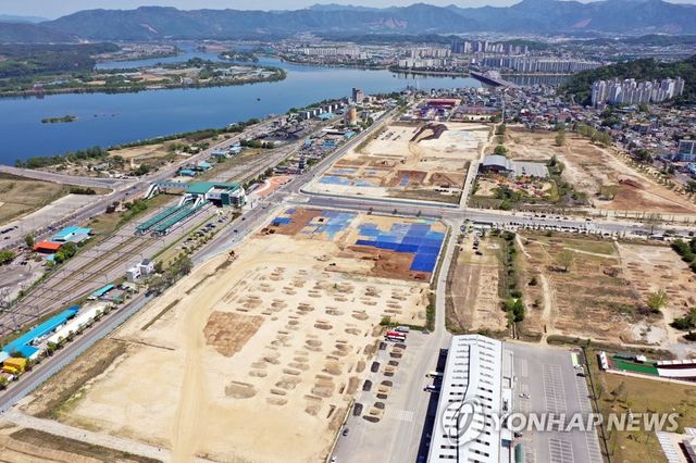 춘천 한복판 옛 캠프페이지 부지