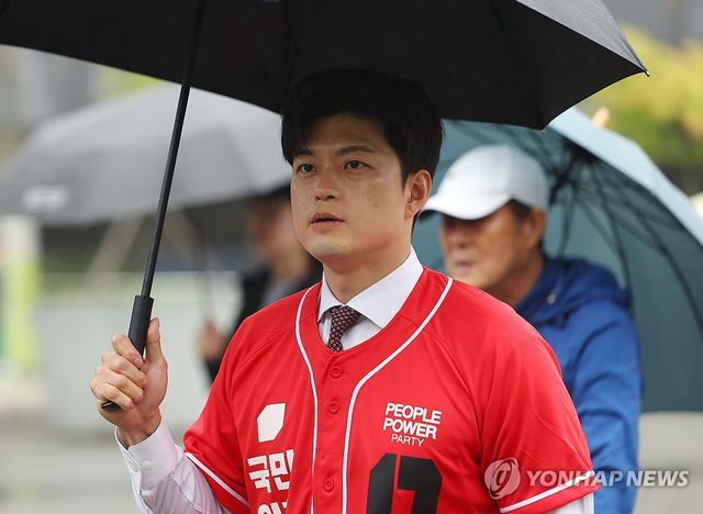 김문수 후보 지원 나선 김용태 비대위원장