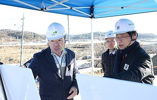 박상우 장관, 남양주 왕숙지구 주택공급 계획 점검