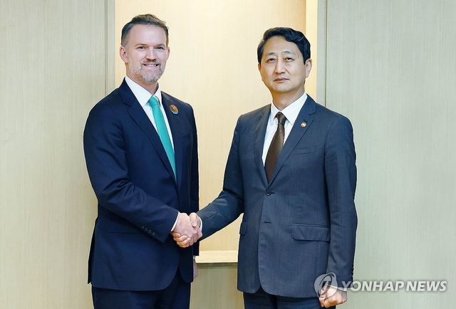 안덕근 장관, 미국 무역대표부 대표 면담