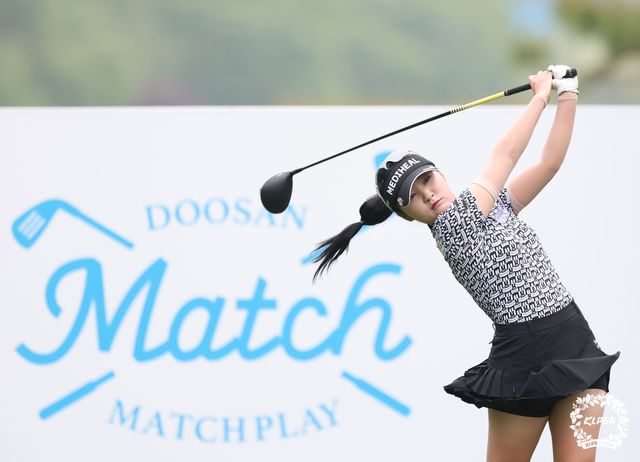 이예원의 티샷.