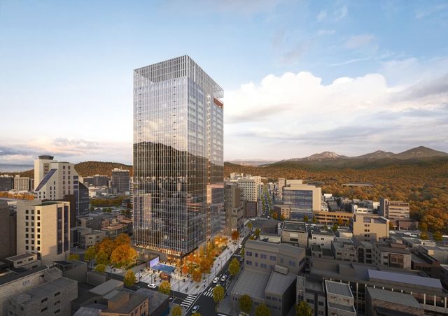 관수동구역 제3지구 도시정비형 재개발사업 조감도