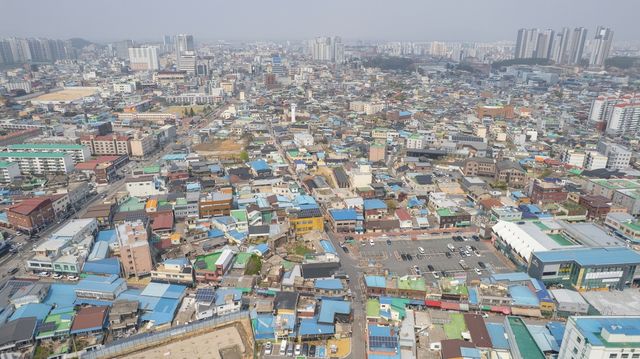 익산 솜리마을 전경