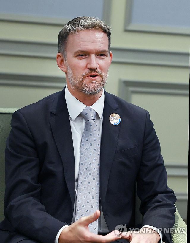 정인교 통상교섭본부장 만난 제이미슨 그리어 USTR 대표