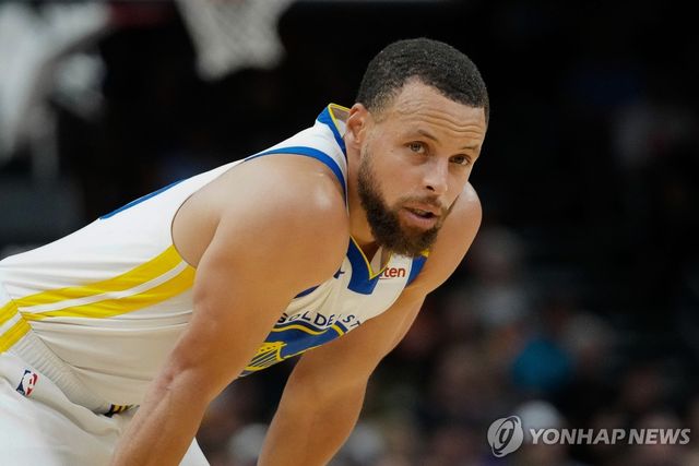 NBA 골든스테이트의 스테픈 커리.