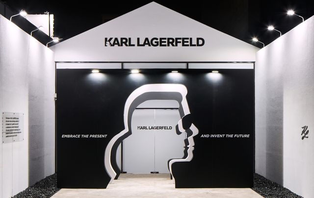 칼 라거펠트 팝업스토어 외부 전경 [CJ온스타일 제공. 재판매 및 DB 금지]