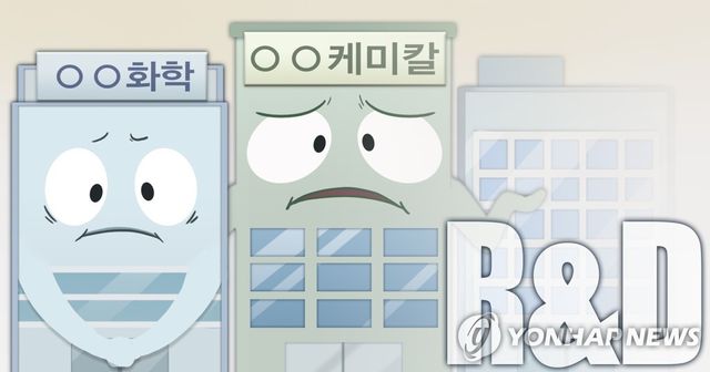 국내 화학기업 R&D 투자 (PG)