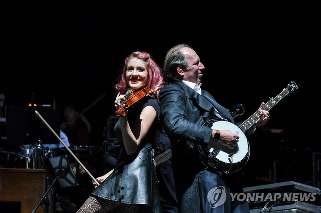 한스 치머 2019년 내한공연 당시 사진