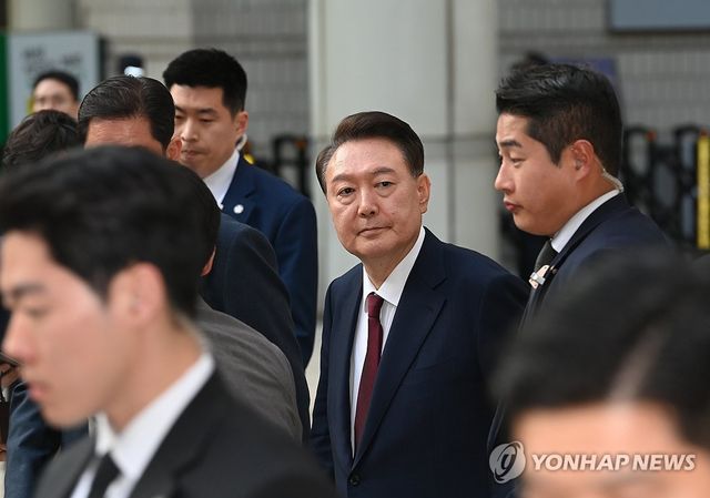 3차 공판 마친 윤석열 전 대통령