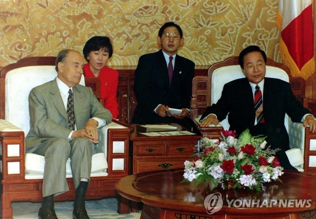 프랑스 미테랑 대통령과 김영삼 전 대통령의 한불 정상회담