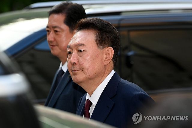 3차 공판 마친 윤석열 전 대통령