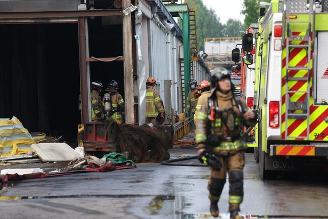금호타이어 광주공장 화재 3일차