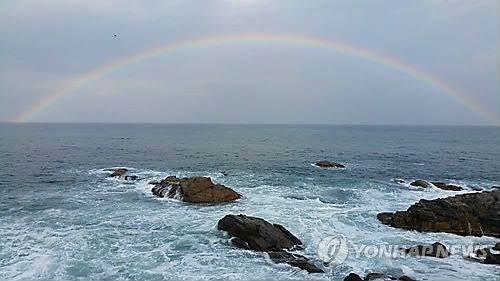 바다 무지개