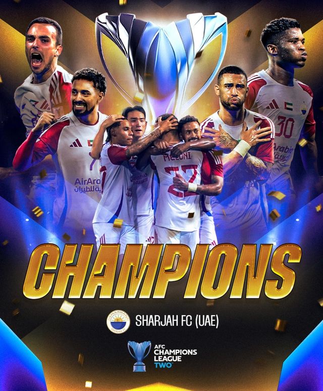 2024-2025 ACL2 챔피언에 오른 샤르자