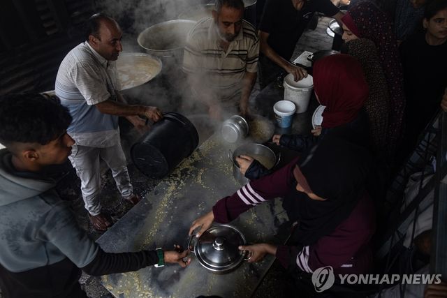 가자지구 굶주림 위기 고조