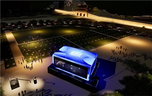 KBS 개표방송 특설 스튜디오 'K-큐브' 조감도