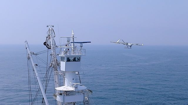 어군 탐지 전용 드론