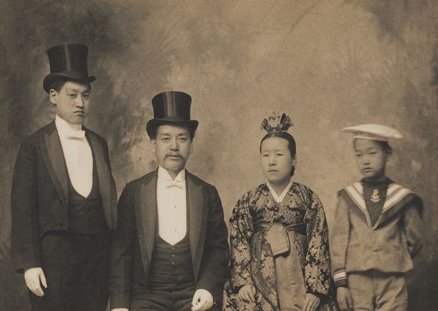 이범진 가족사진