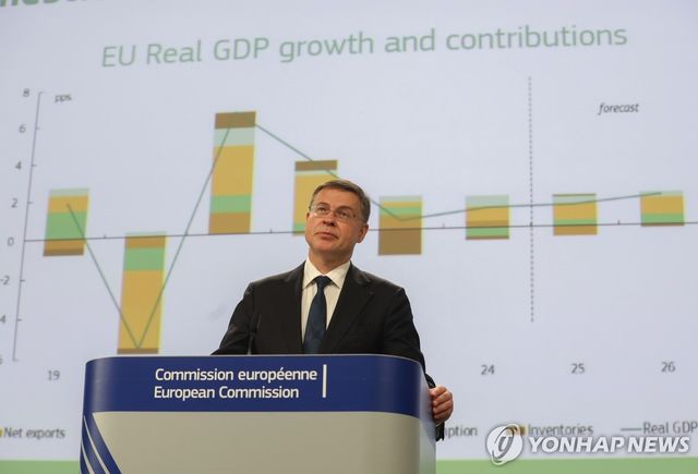 EU, 경제성장 전망 대폭 하향 조정