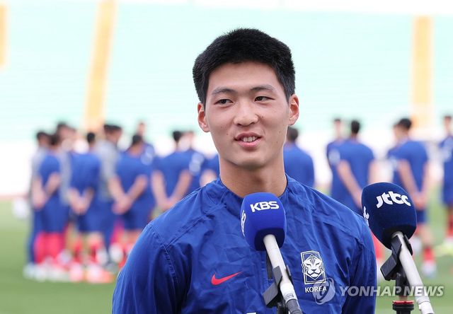 U-20 축구대표팀 막내 배승균의 미소