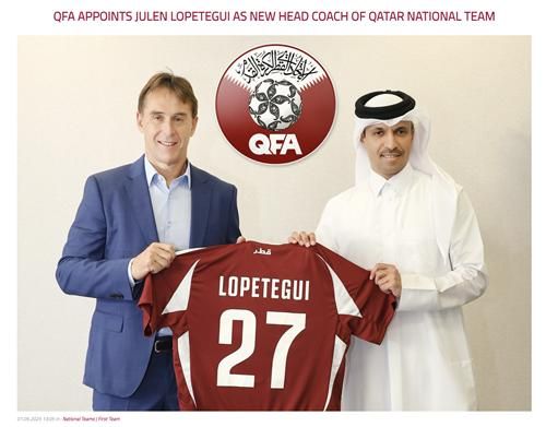 로페테기 감독 영입한 카타르축구협회