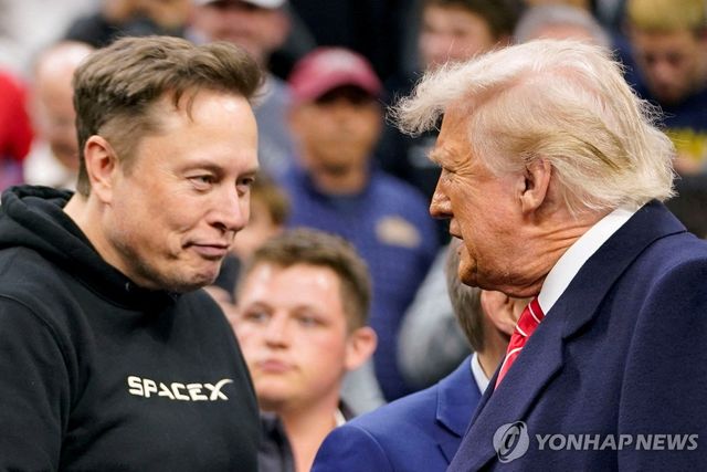 머스크와 도널드 트럼프 미국 대통령