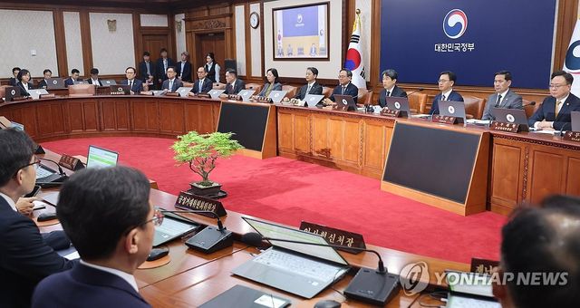 이주호 권한대행 주재 임시 국무회의