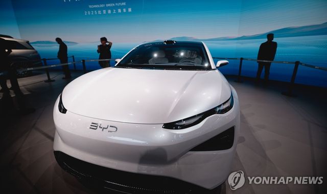 상하이모터쇼에서 선보인 BYD 콘셉트카