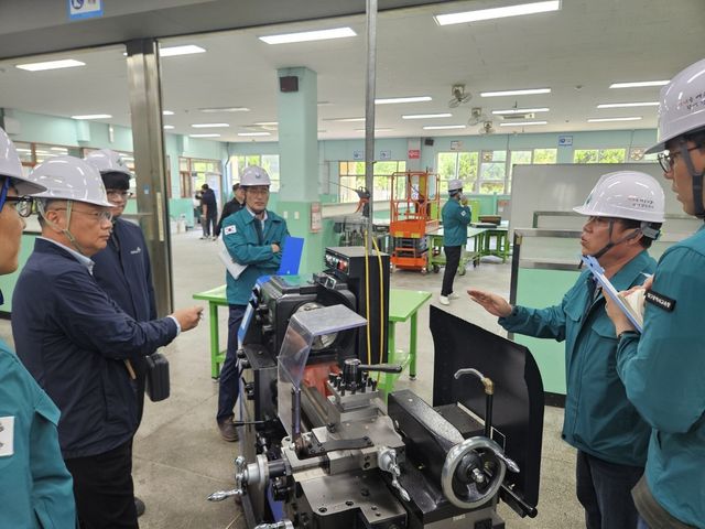 특성화고 실습실 안전 점검