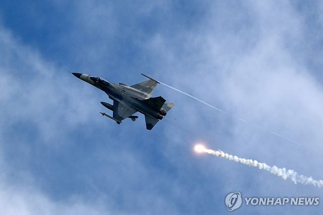 대만 IDF 전투기 훈련 자료사진