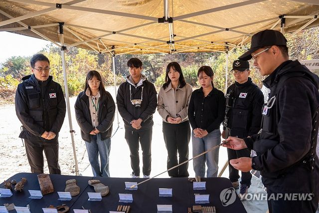 6·25 전사자 유해발굴 현장 방문