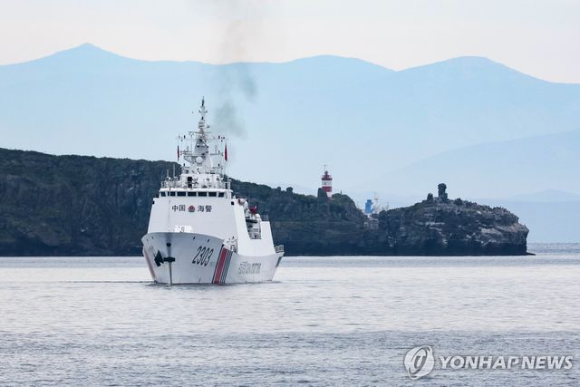 중국 해경국 선박